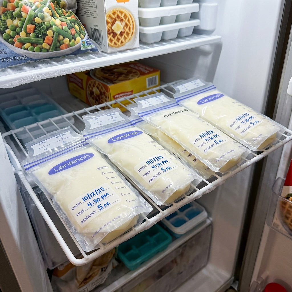 Breast Milk Freezer Stash: How Much to Store & How to Build It