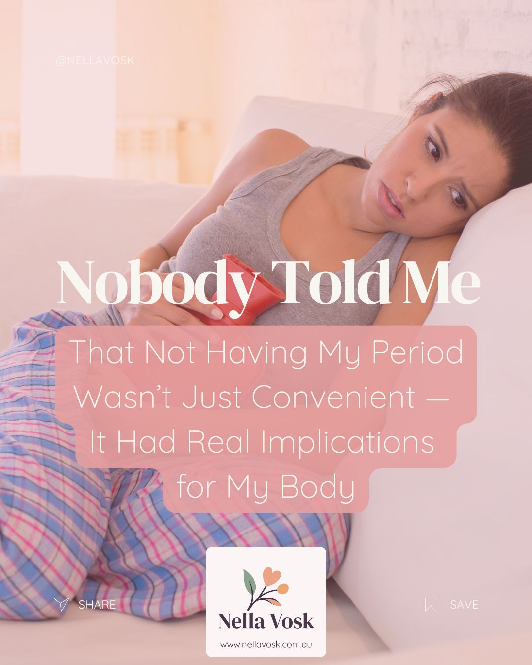 Nobody Told Me That Not Having My Period Wasn’t Just Convenient — It Had Real Implications for My Body