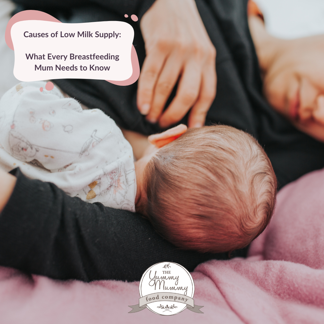 Causes of Low Milk Supply: What Every Breastfeeding Mum Needs to Know