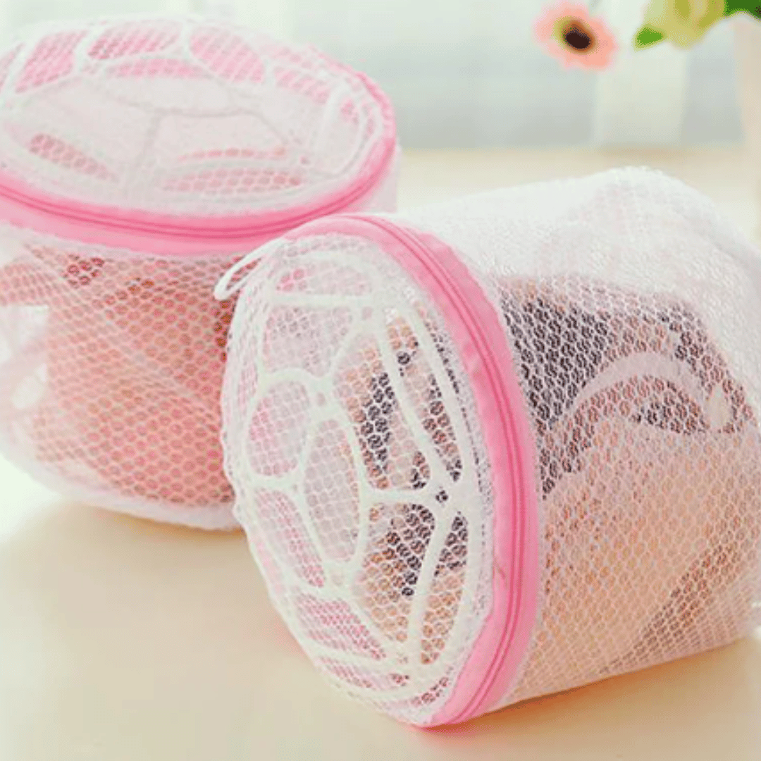 Nella Vosk Bamboo Nursing Pads – Reusable Breast Pads (Set of 14 + Laundry Bag)