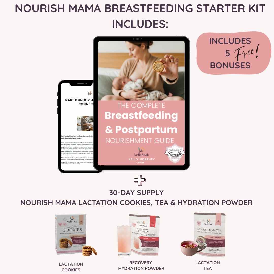Nourish Mama Breastfeeding Starter Kit | Expert System + Products