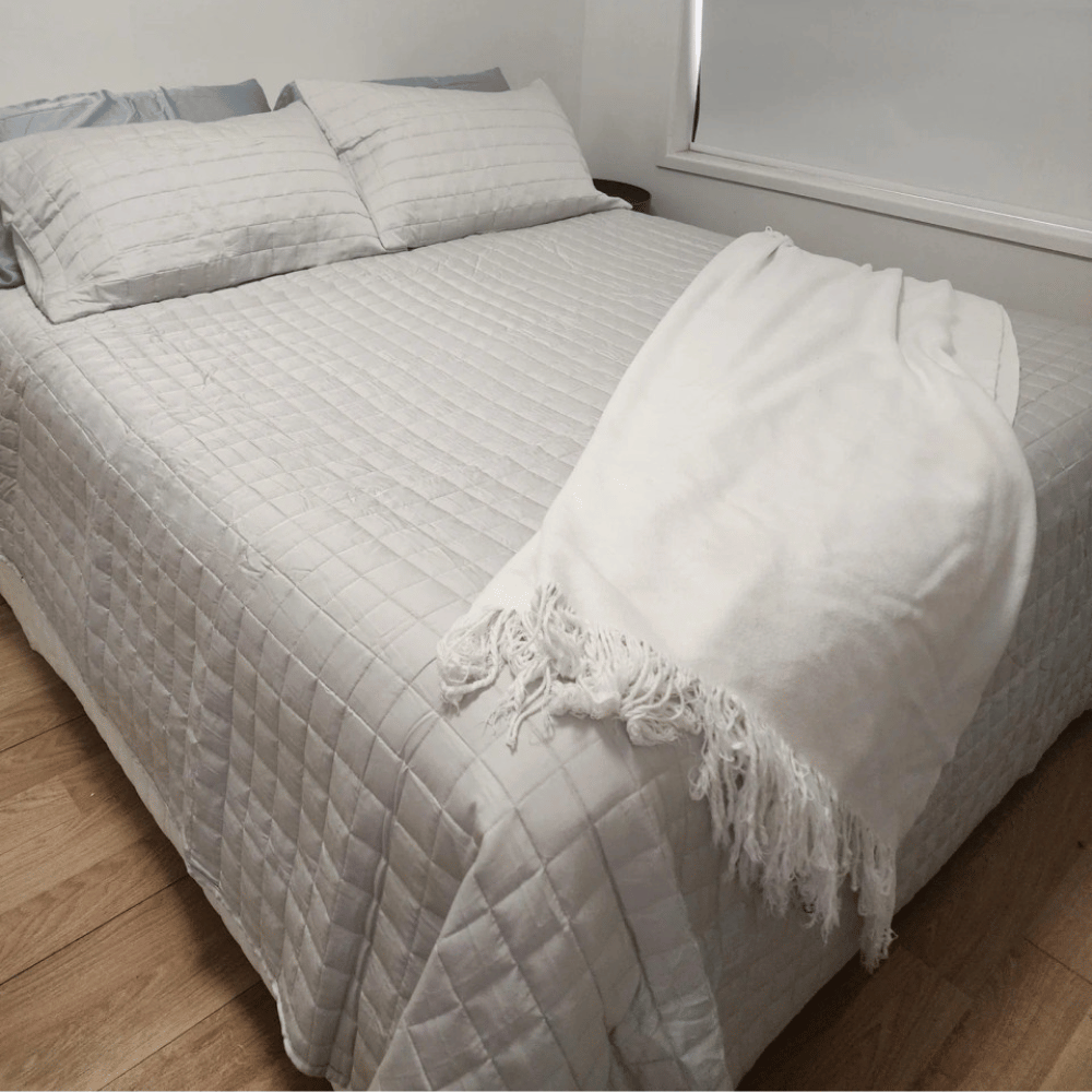 Bamboo Bubby Bamboo Quilted Bedspreads – Gentle Comfort for Eczema-Prone Skin