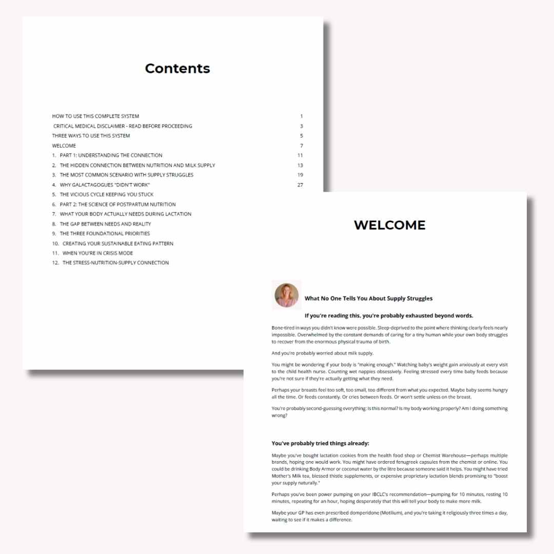 Nourish Mama Breastfeeding Starter Kit | Expert System + Products