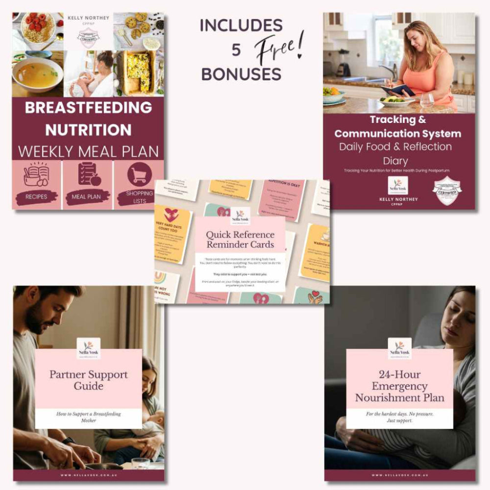 Nourish Mama Breastfeeding Starter Kit | Expert System + Products