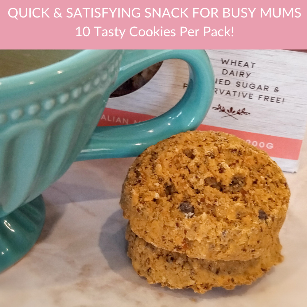 Nella Vosk Nourish Mama Lactation Cookies - Fennel & Fenugreek | Breastfeeding Support Snack