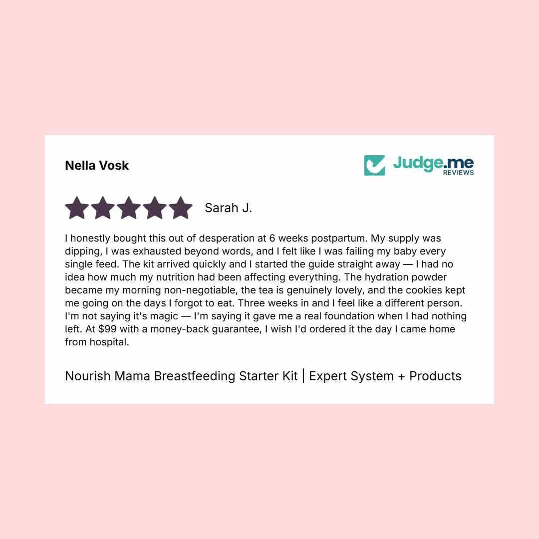 Nourish Mama Breastfeeding Starter Kit | Expert System + Products