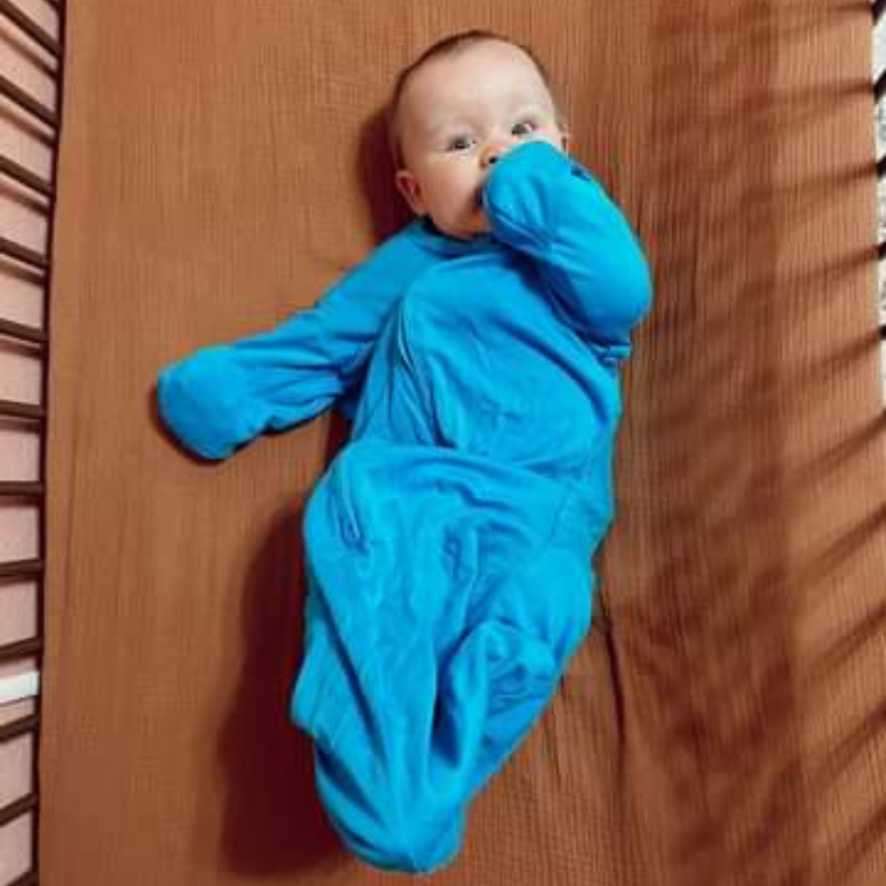 Bamboo Bubby by Nella Vosk — Baby Sleeping Bag with Scratch Sleeves | Eczema Sleepwear