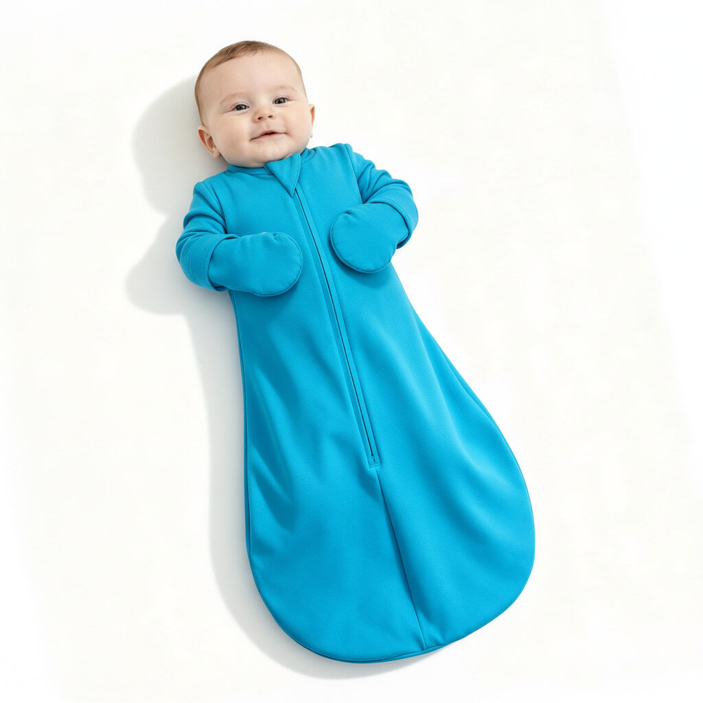 Bamboo Bubby by Nella Vosk — Baby Sleeping Bag with Scratch Sleeves | Eczema Sleepwear