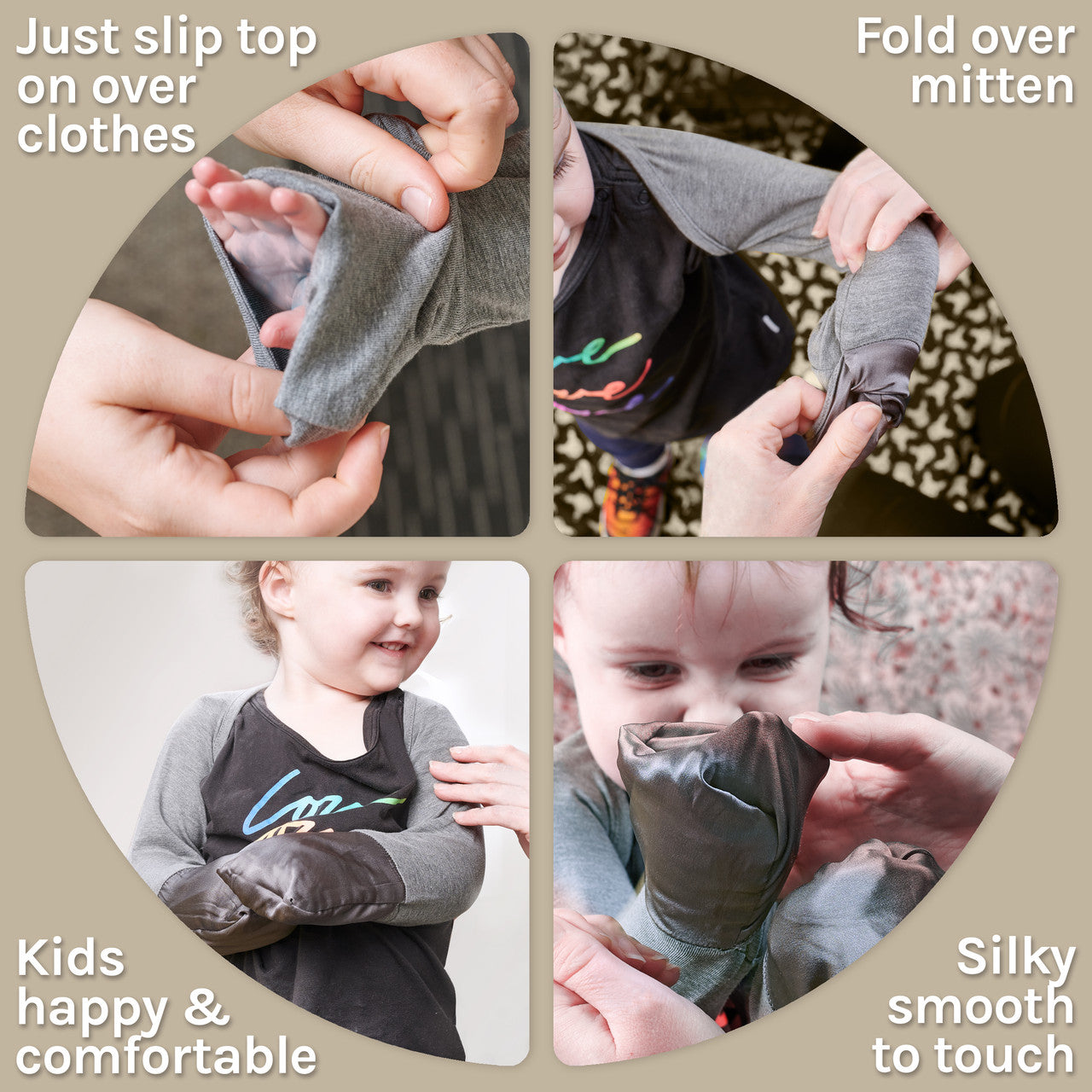 Bamboo Bubby Eczema Mitten Sleeve