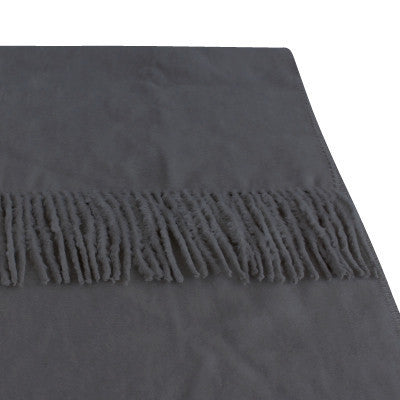 throw rugs - charcoal