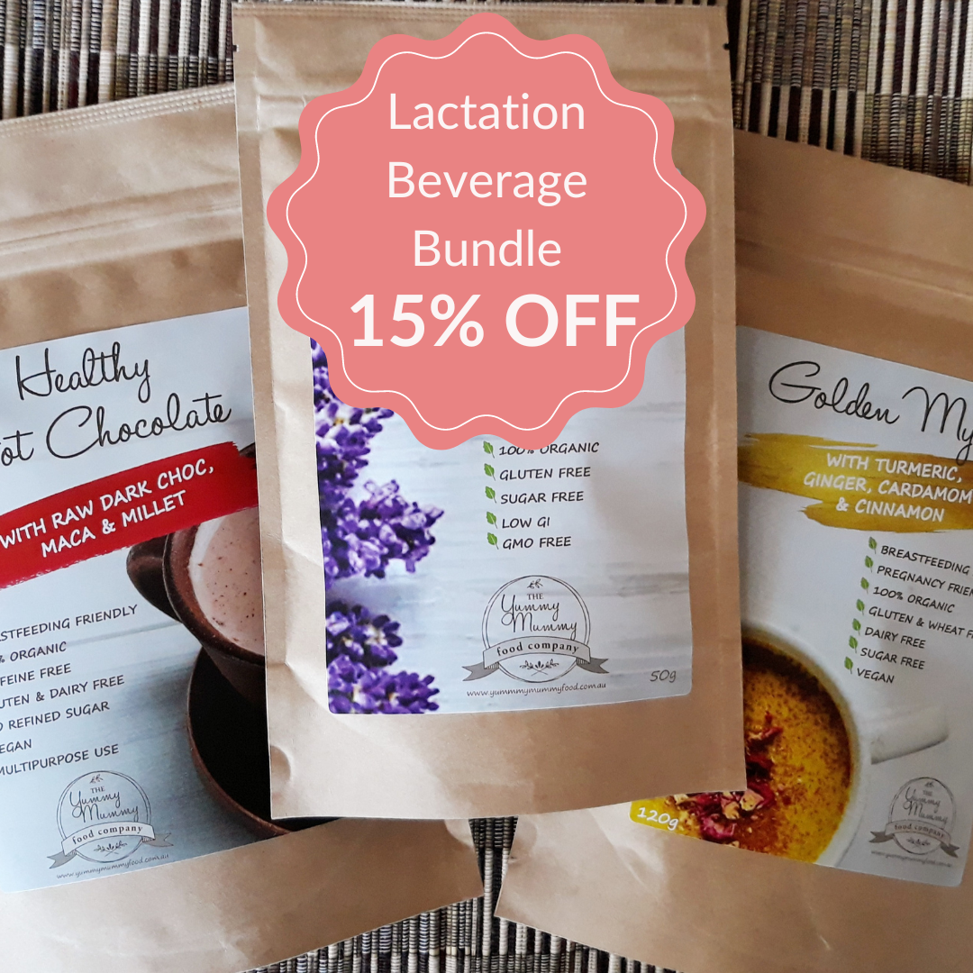 Lactation Beverage Lover's Bundle – Organic Drinks to Boost Milk Supply