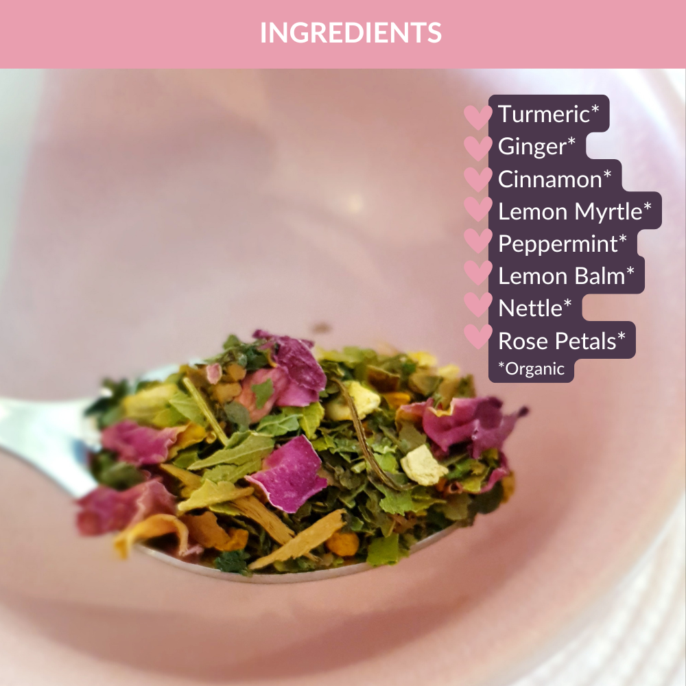 Nella Vosk Nourish Mama Rosy Radiance Pregnancy & Lactation Tea