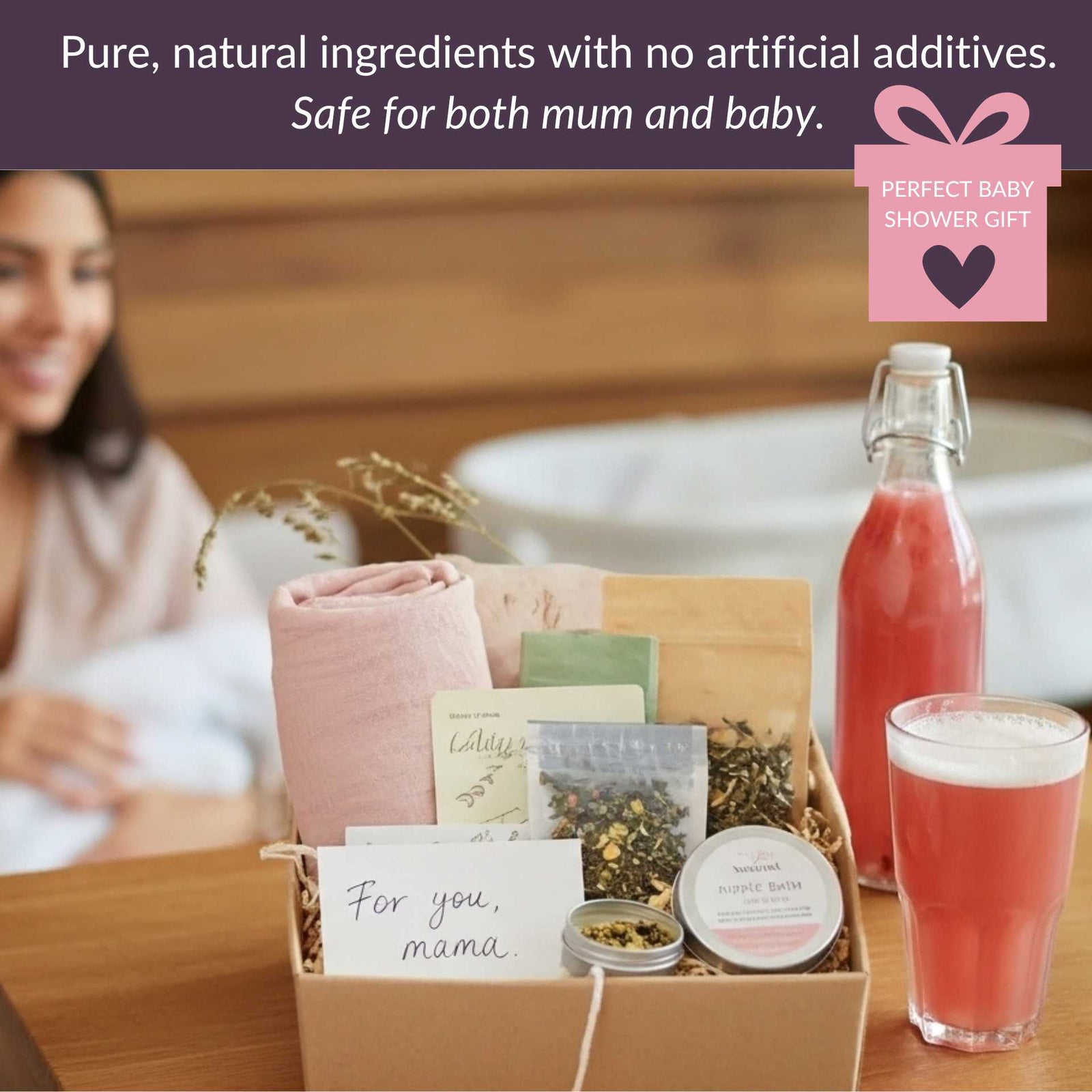 Nella Vosk Nourish Mama Recovery Hydration Powder – Watermelon Cherry