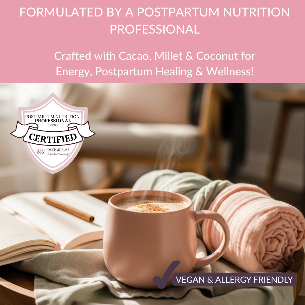 Chai Spice Lactation Hot Chocolate | Organic Dairy-Free Breastfeeding Hot Chocolate | Nourish Mama