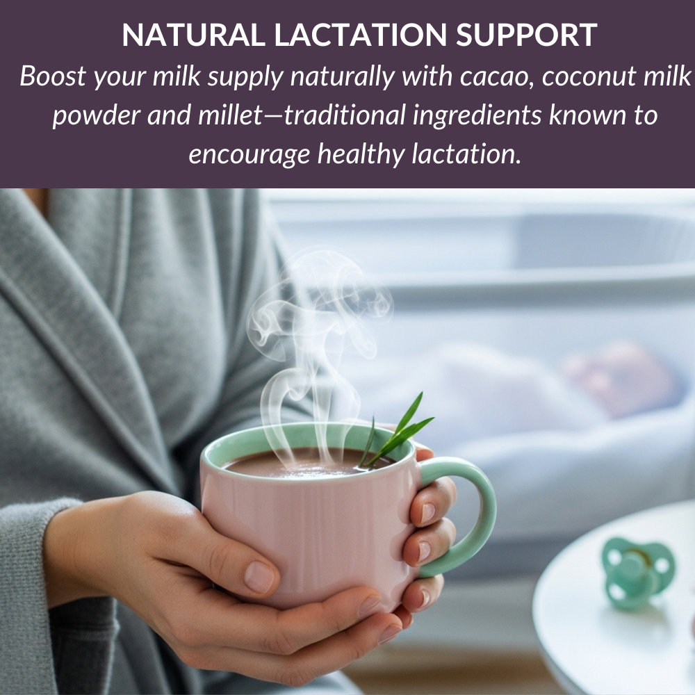 Nella Vosk Nourish Mama Choc Mint Lactation Hot Chocolate