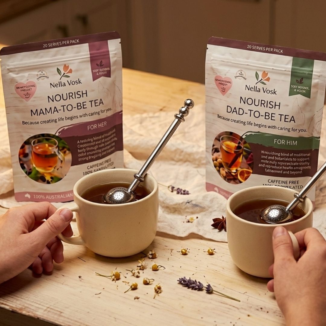 The Two To Tango Set | His & Hers Fertility Tea for Couples