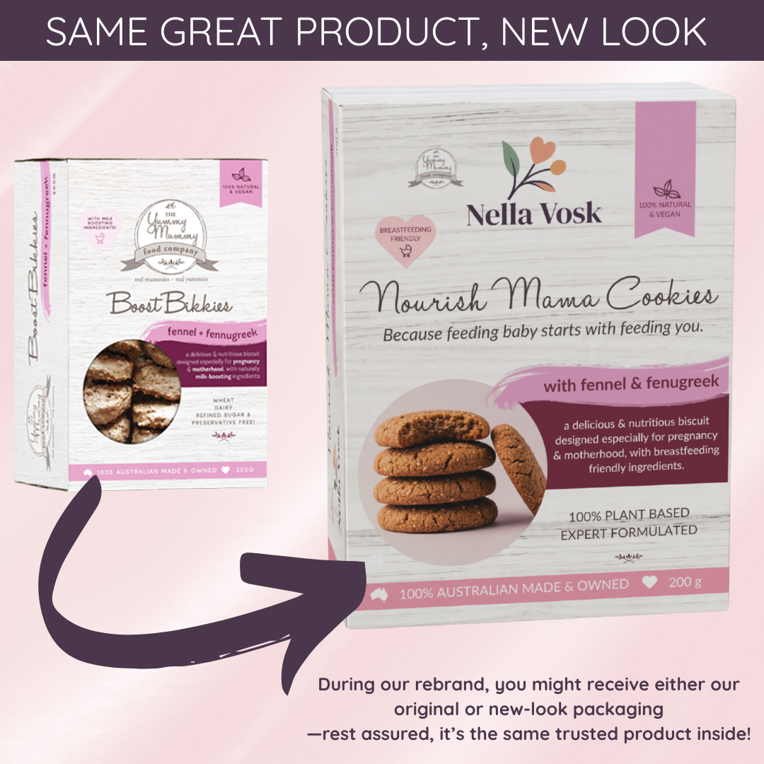 Nella Vosk Lactation Cookie Gift Hamper – Baby Shower Present