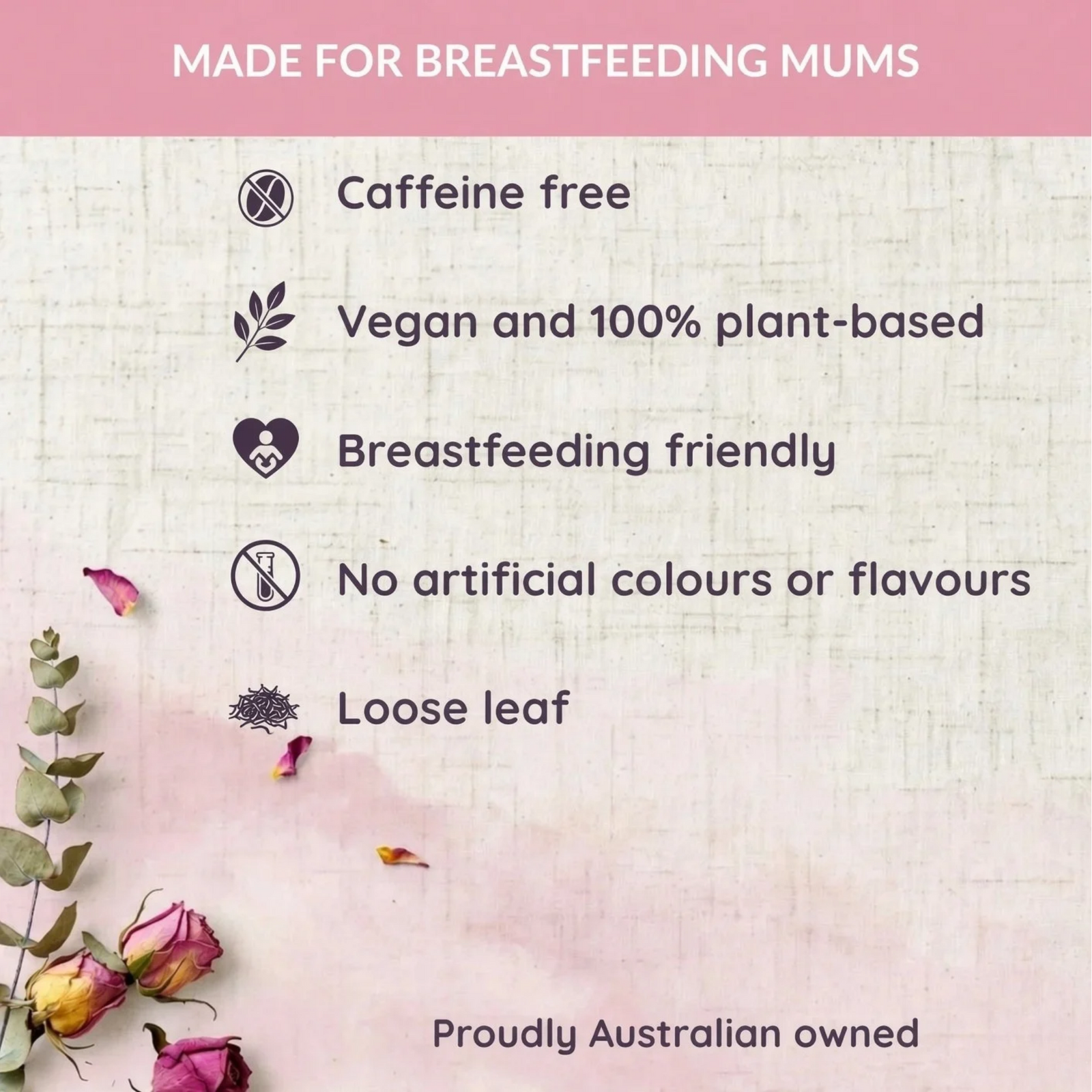 Nella Vosk Nourish Mama Sweet Serenity Lactation Tea Gift Set