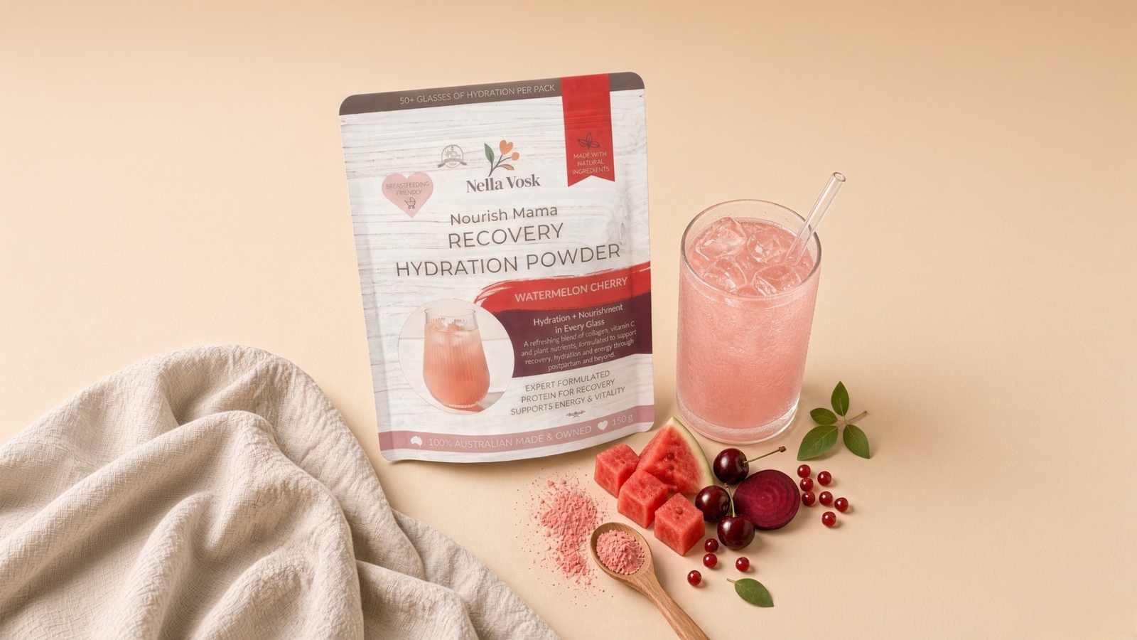 Nourish Mama Postpartum Pantry | Lactation Cookies + Bliss Balls + Hydration Powder