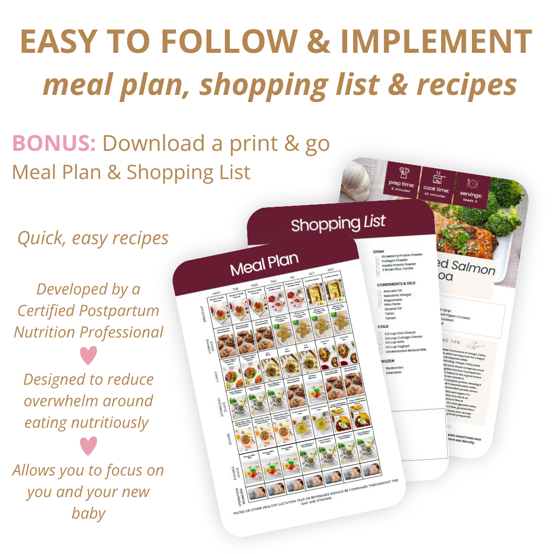 Nourish & Flourish - The Ultimate Postpartum & Breastfeeding Nourishment Bundle