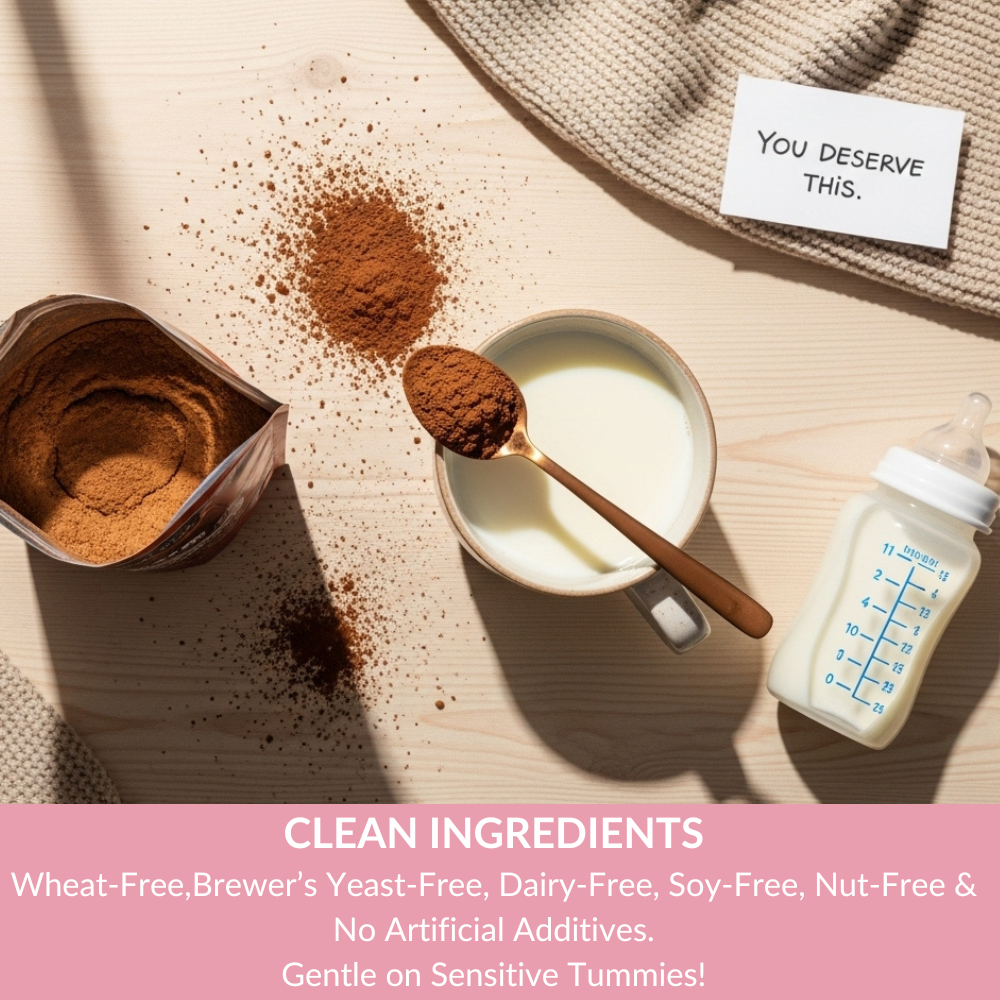 Chai Spice Lactation Hot Chocolate | Organic Dairy-Free Breastfeeding Hot Chocolate | Nourish Mama