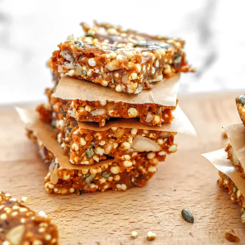Puffed Quinoa Breastfeeding Bars Recipe