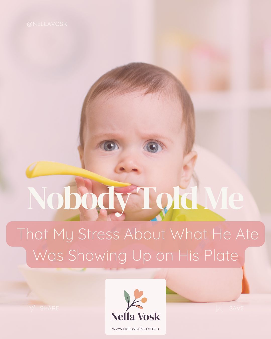 Nobody Told Me That My Stress About What He Ate Was Showing Up on His Plate