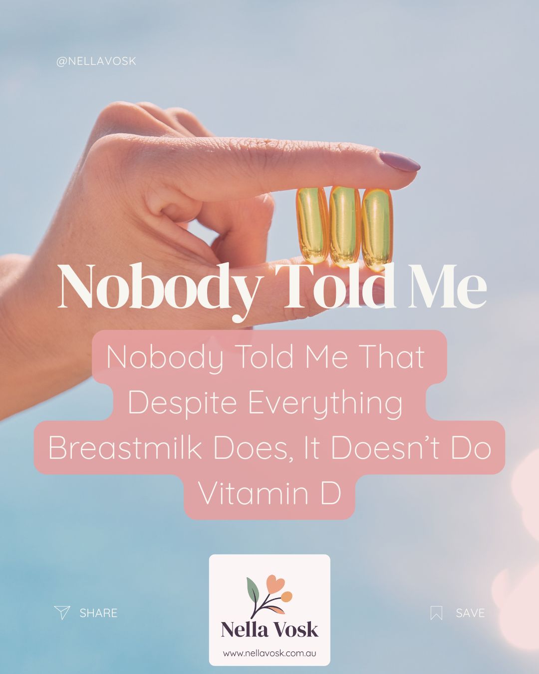 Nobody Told Me That Despite Everything Breastmilk Does, It Doesn’t Do Vitamin D