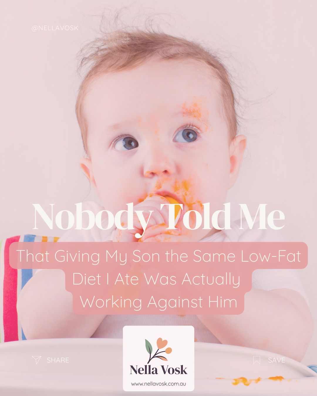 Nobody Told Me That Giving My Son the Same Low-Fat Diet I Ate Was Actually Working Against Him