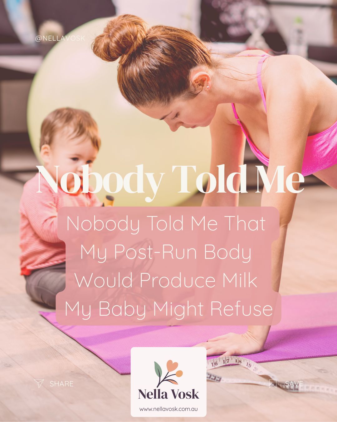 Nobody Told Me That My Post-Run Body Would Produce Milk My Baby Might Refuse