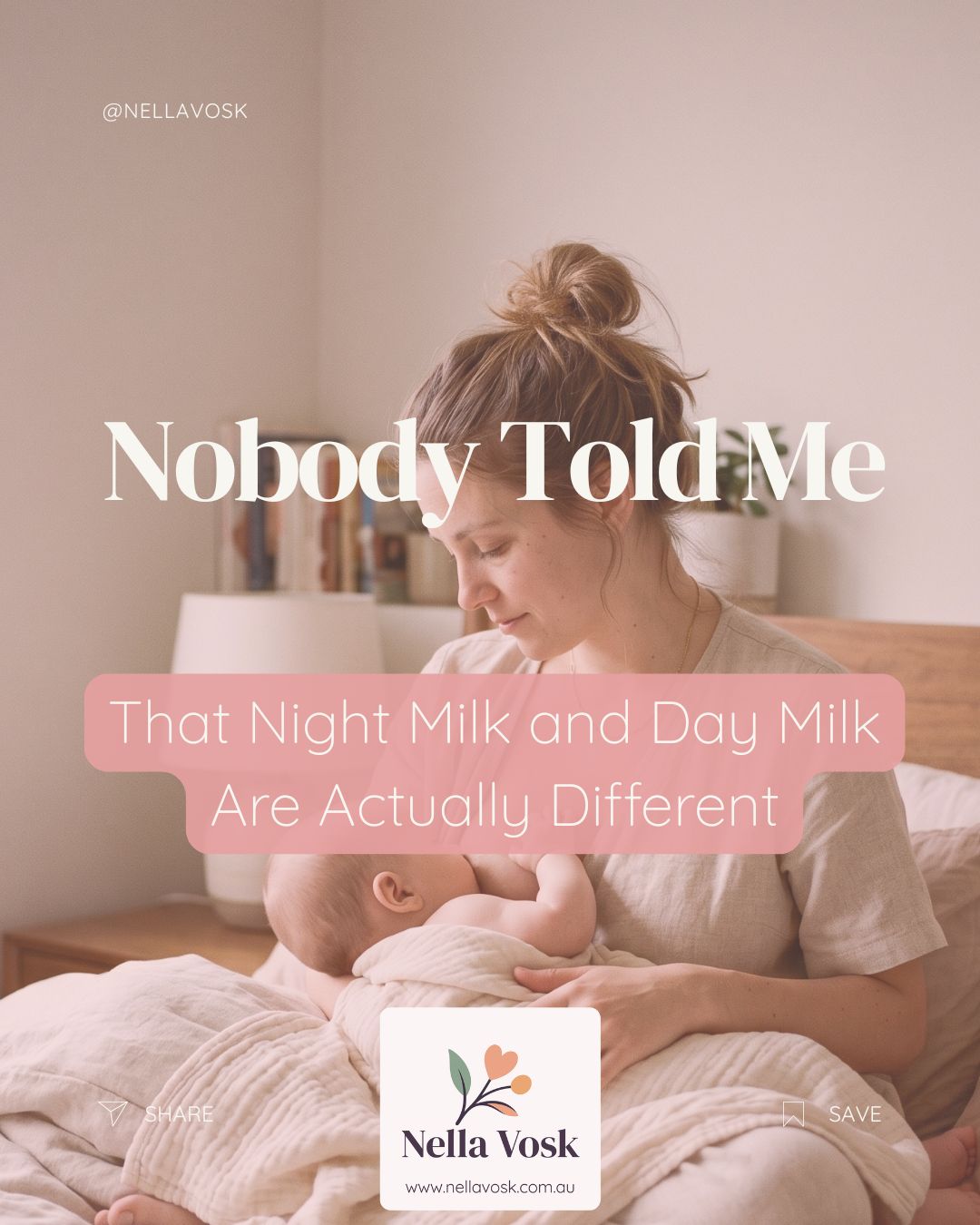 Nobody Told Me That Night Milk and Day Milk Are Actually Different