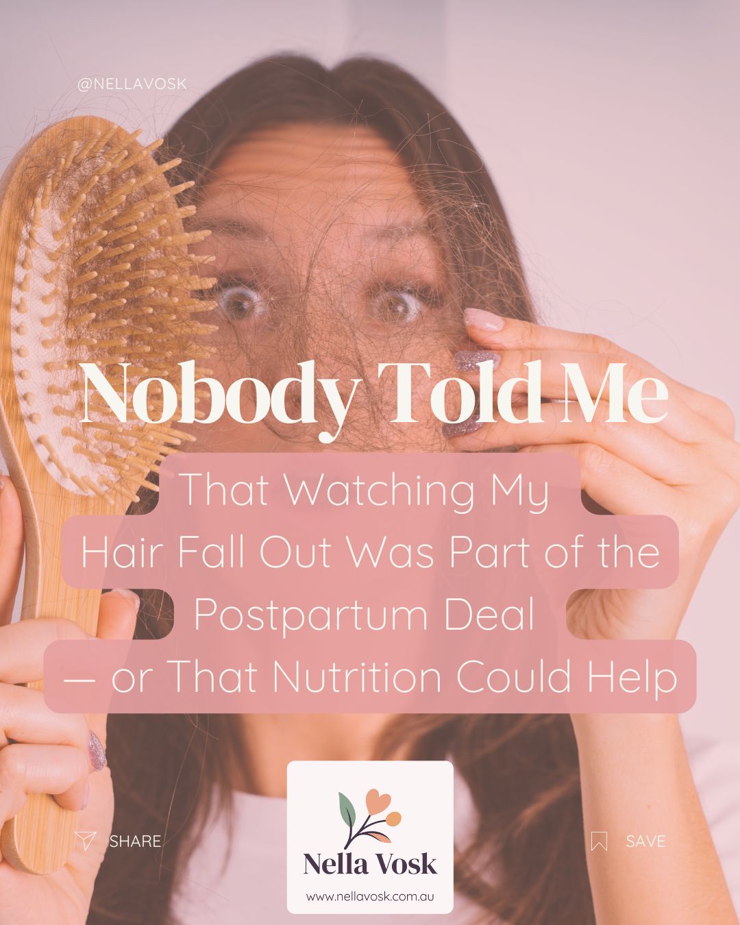 Nobody Told Me That Watching My Hair Fall Out Was Part of the Postpartum Deal — or That Nutrition Could Help