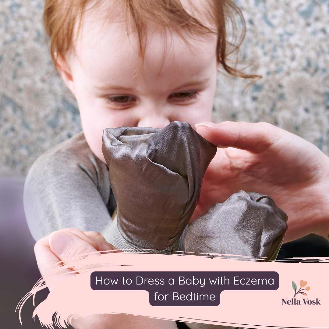 How to Dress a Baby with Eczema for Bedtime