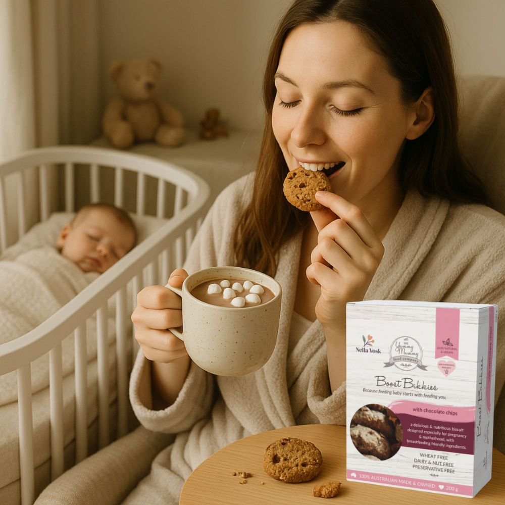 Lactation Cookies Australia | Breastfeeding Snacks for Milk Supply