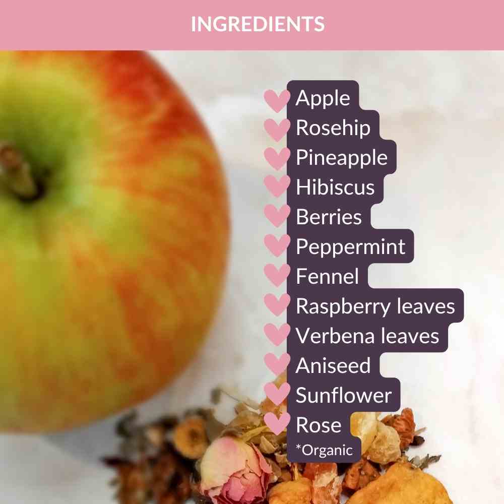 Nella Vosk Nourish Mama Lactation Tea – Sweet Serenity (Fenugreek-Free)