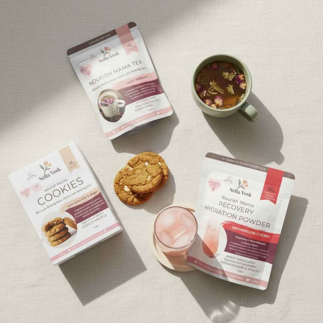 Nourish Mama Breastfeeding Starter Kit | Expert System + Products