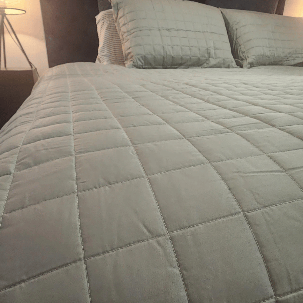 Bamboo Bubby Bamboo Quilted Bedspreads – Gentle Comfort for Eczema-Prone Skin