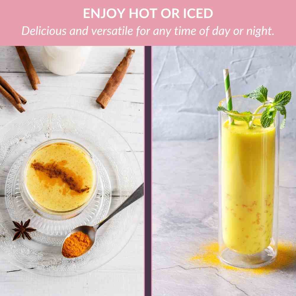 Nella Vosk Nourish Mama Golden Latte – Pregnancy Nausea, Postpartum Recovery & Lactation Support