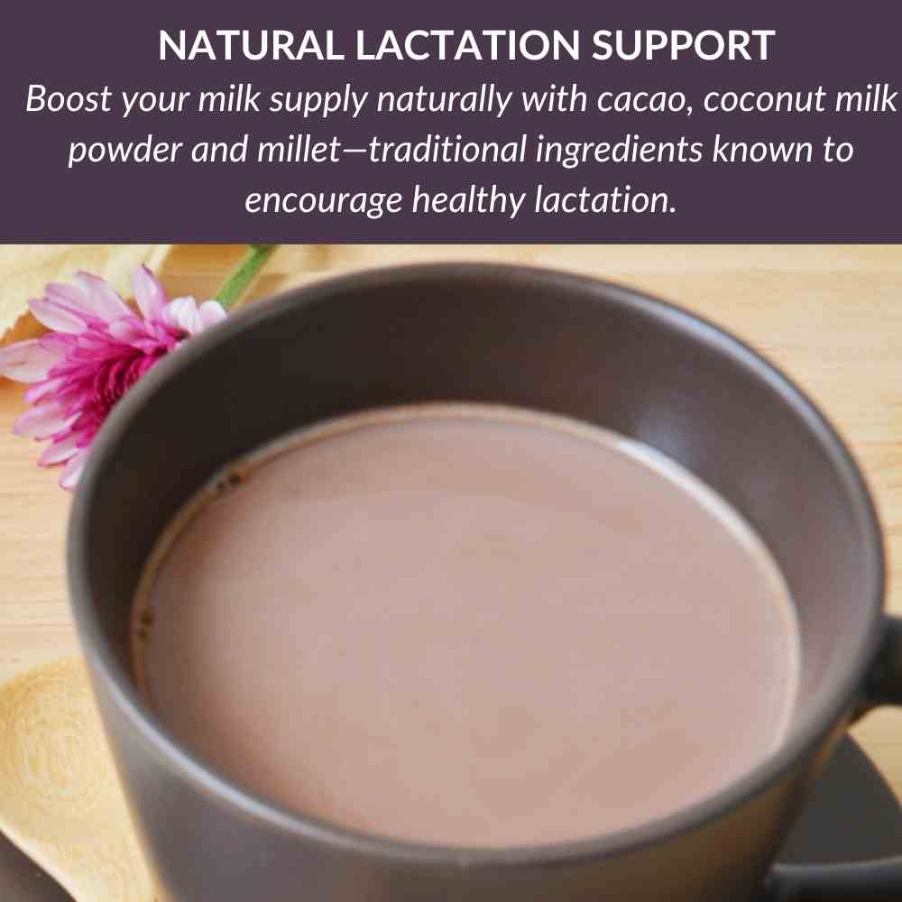 Nella Vosk Nourish Mama Hot Chocolate - Chai Spices Lactation Support Blend