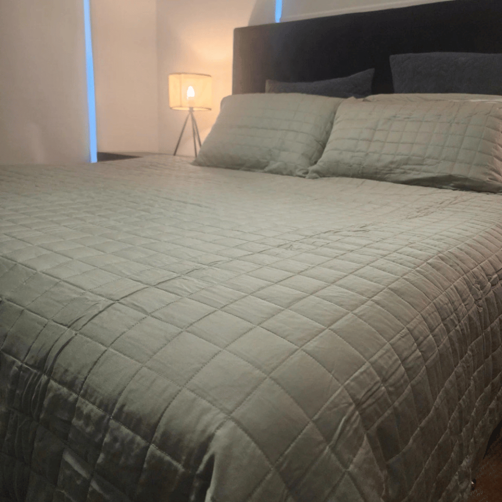 Bamboo Bubby Bamboo Quilted Bedspreads – Gentle Comfort for Eczema-Prone Skin