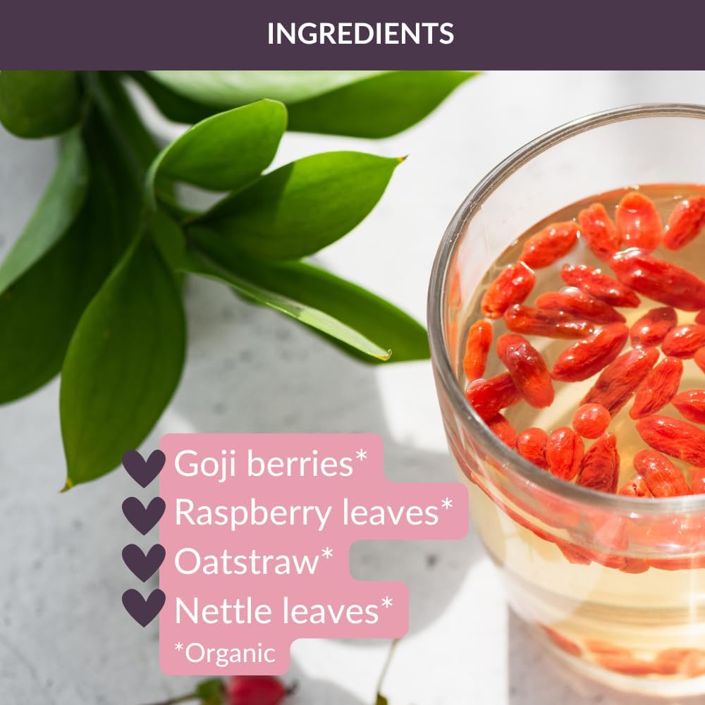 Nella Vosk Nourish Mama Lactation Tea - Berry Bliss for Postpartum & Milk Supply