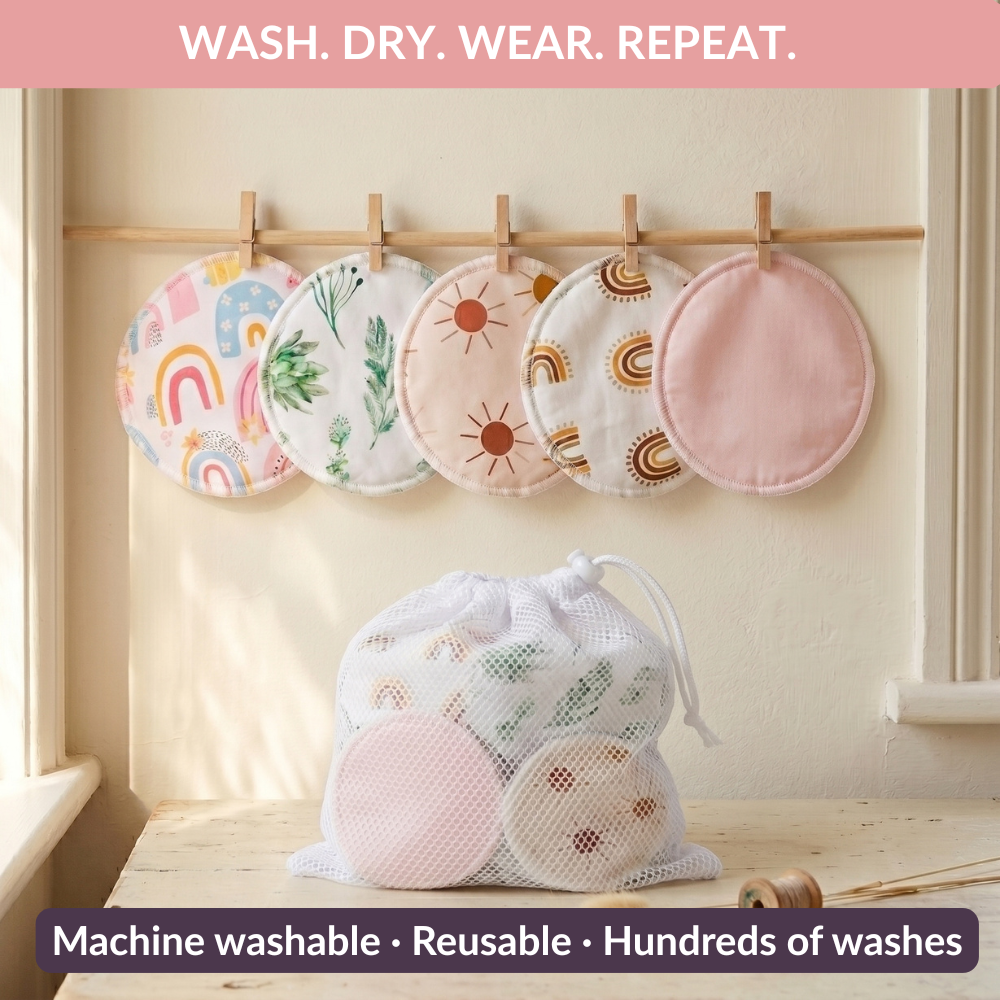 Reusable Breast Pads — Bamboo Day Pad Refill (10-Pack)