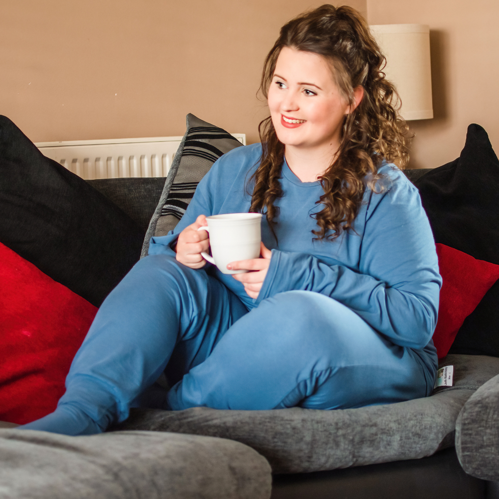 Bamboo Bubby Bamboo PJ Set for Teens & Adults – Eczema-Friendly Sleepwear