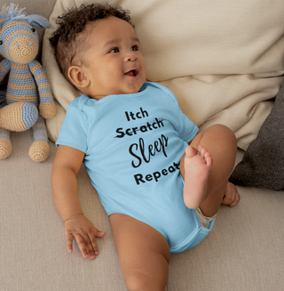 Bamboo Bubby Baby Clothes Australia - Bamboo Baby Clothes for Boys & Girls - Itch, Scratch, Sleep, Repeat - NB (0-3M) / Pink
