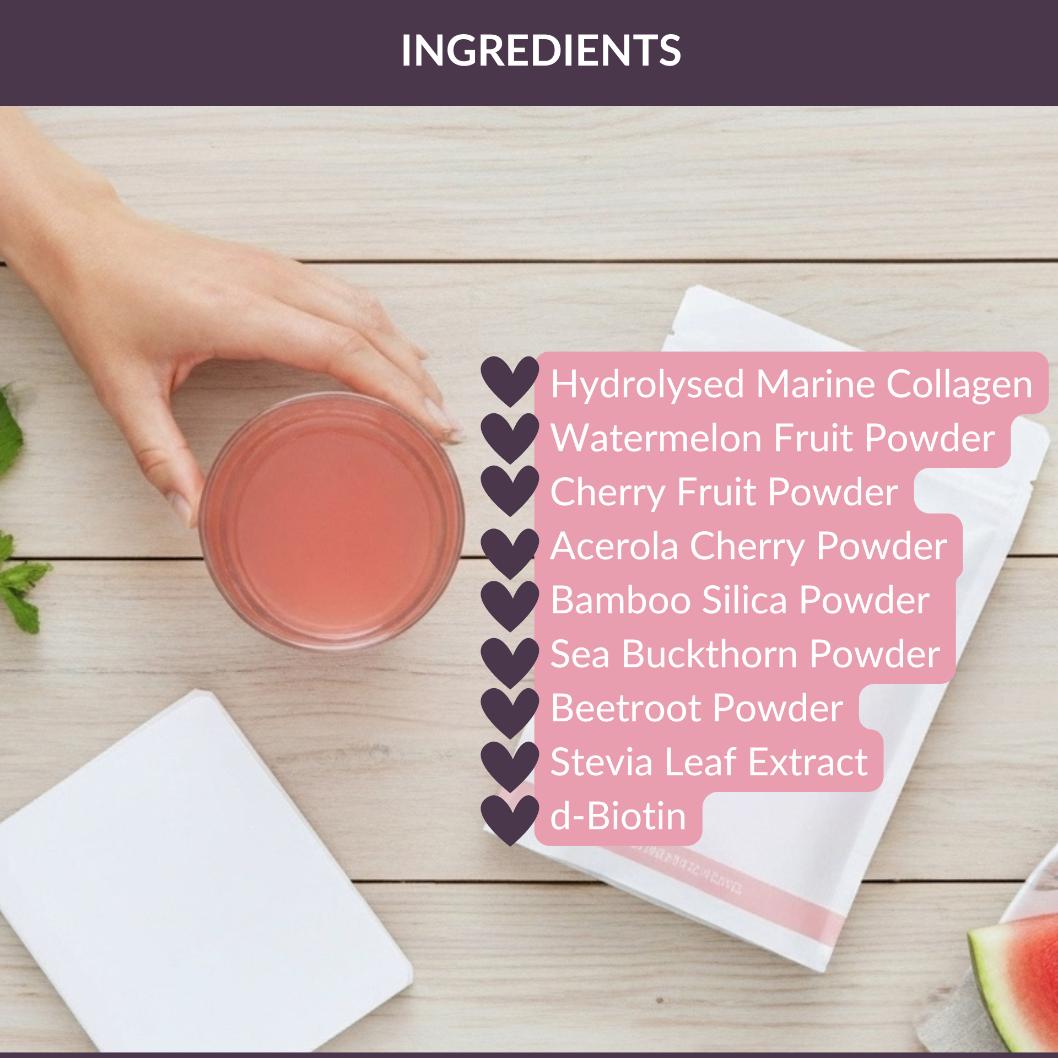 Nella Vosk Nourish Mama Recovery Hydration Powder – Watermelon Cherry