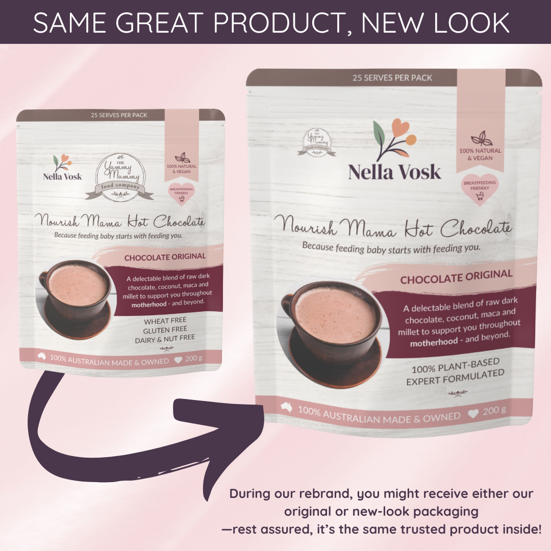 Nourish Mama Hot Chocolate – Original Lactation Support Blend
