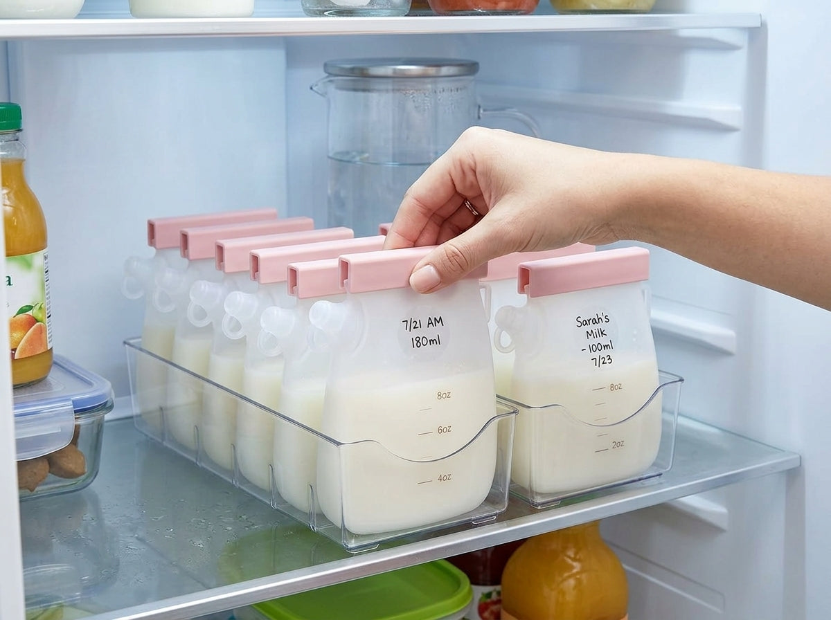 Milk Rack Setting Breast Milk Storage: The Complete Australian Guide (NHMRC) - Nella Vosk