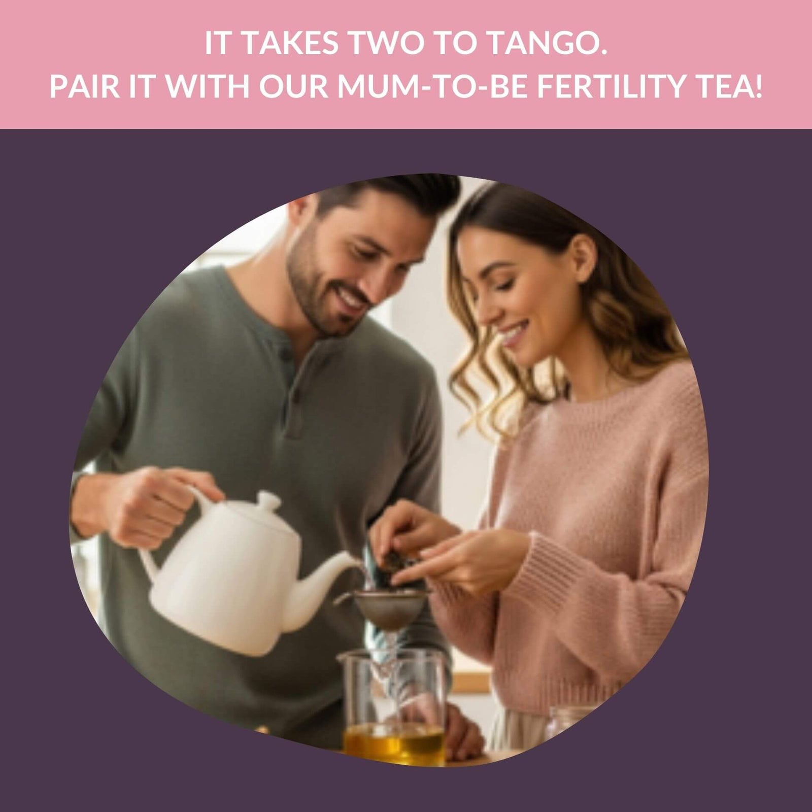 Nella Vosk Nourish Dad-To-Be Tea | Organic Pre-Pregnancy Herbal Blend | For Him