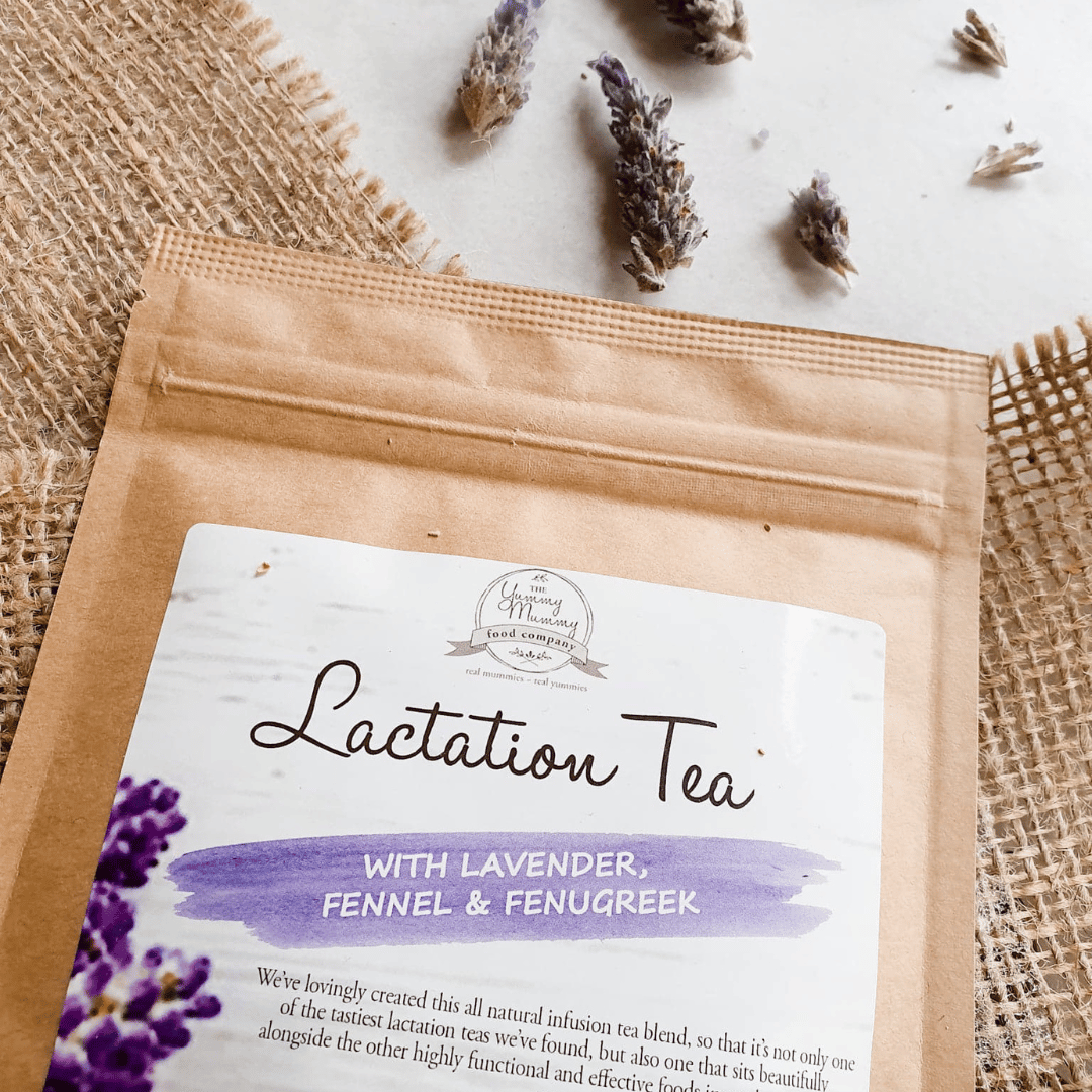 Nella Vosk Nourish Mama Lactation Tea – Lavender Lullaby Blend to Boost Milk Supply