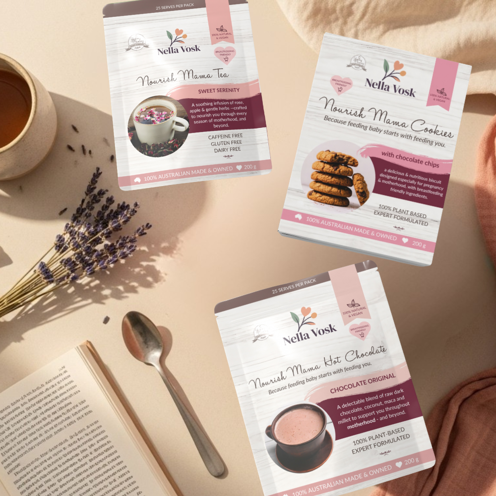 Nella Vosk Lactation Cookie Gift Hamper – Baby Shower Present